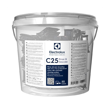 Electrolux C25 Rinse and Descale Tabs (50 Pack)