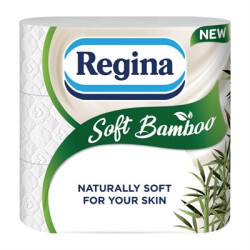 Regina Soft Bamboo Toilet Roll 3Ply (5x9 Rolls)