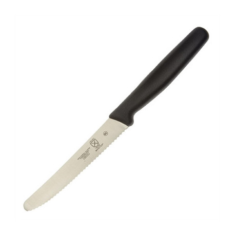 Mercer Culinary Rounded Tip Utility Knife Black 10.9cm