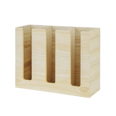 Olympia Cup Organiser Hevea Wood 340x120x240mm
