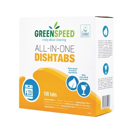 Greenspeed All-in-One Dishwasher Tablets (100 Pack)