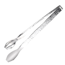 Steelite DWH Hammered Ice Tongs 203mm (6 Pack)