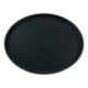 Beaumont Non-Slip Round Tray Black 406mm