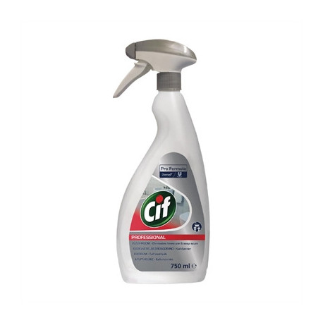 Cif Pro Formula 2-in-1 Washroom Cleaner and Descaler Ready To Use 750ml