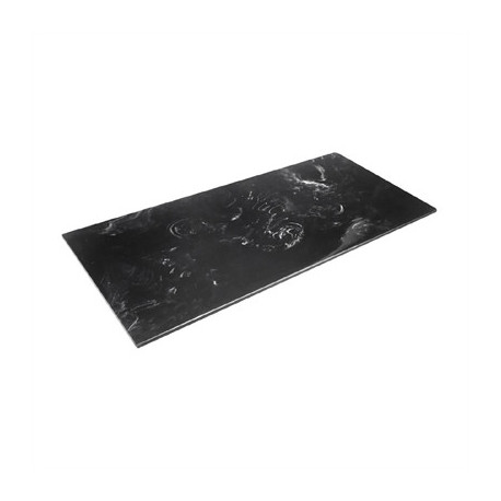 DWH Shelves/Tile Inserts: Shelf/Tile - 60.9 cm x 27.9 cm (24" x 11") - Grey Marble Resin
