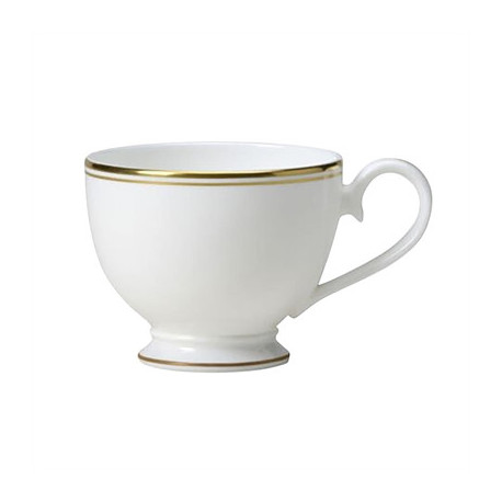 William Edwards Burnished Gold Classic Footed Tea Cups 220ml (12 Pack)