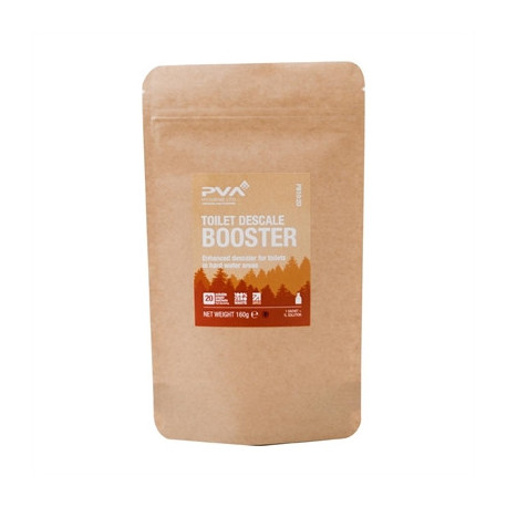 PVA Hygiene Water Soluble Paper Sachets Toilet Descale Booster (20 Pack)