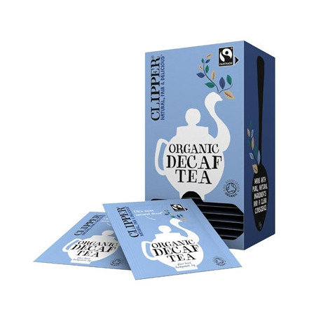 Clipper Fairtrade Organic Decaf Everyday Tea Bag Envelopes (6 x 25 Pack)
