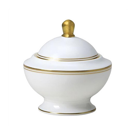 William Edwards Burnished Gold Classic Covered Sugar Bowls 250ml (12 Pack)