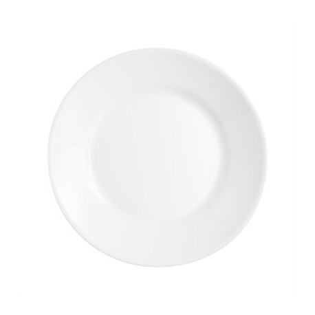 Arcoroc Opal Restaurant Wide Rim Plates 195mm (6 Pack)