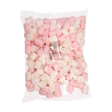 Sephra Pink & White Halal Marshmallows 1kg