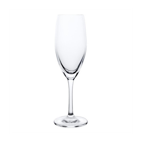 Olympia Cantina Champagne Flute Glasses Crystal 195ml/6.59oz (6 Pack)