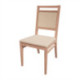 Bolero Bespoke Bia A Side Chair in Cream/Beech