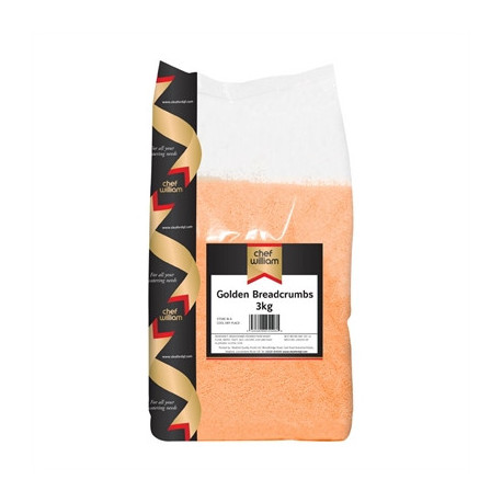 Chef William Golden Breadcrumbs 3kg