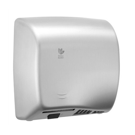 Dryflow EcoSlim HEPA Hand Dryer with Ioniser Brushed Satin DFES02BS
