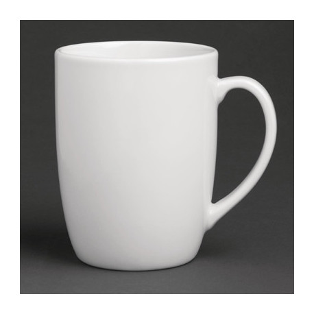 Royal Porcelain Classic White Mugs 350ml (12 Pack)