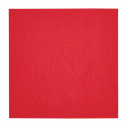 Fiesta Recyclable Lunch Napkin Red 33x33cm 2ply 1/4 Fold (2000 Pack)