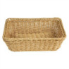 Olympia Polywicker Rectangular Basket Light Brown 300x230mm