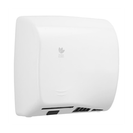 Dryflow EcoSlim HEPA Hand Dryer with Ioniser White DFES01W