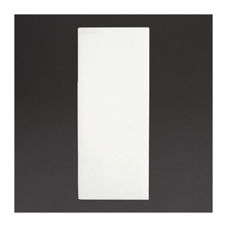 Fiesta Recyclable Premium Tablin Dinner Napkin White 48x40cm Airlaid Pocket Fold (400 Pack)