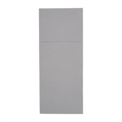 Fiesta Recyclable Premium Tablin Dinner Napkin Grey 48x40cm Airlaid Pocket Fold (400 Pack)