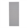 Fiesta Recyclable Premium Tablin Dinner Napkin Grey 48x40cm Airlaid Pocket Fold (400 Pack)