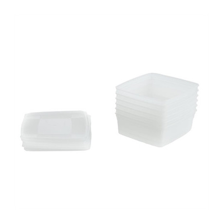 Matfer Bourgeat Soft Modulus Flexible Food Storage Container Box 1Ltr (6 Pack)