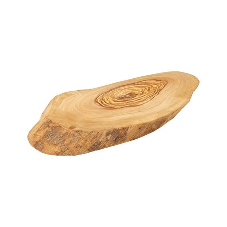 Utopia Rustic Olive Wood Platters 250mm (6 Pack)