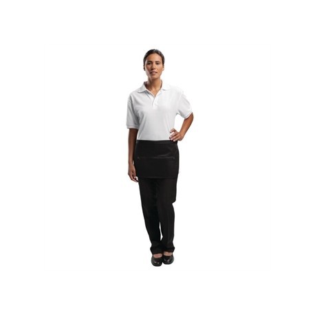 Whites Money Pocket With Zip Black