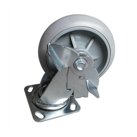 Jantex Housekeeping Trolley Spare Braked Castors