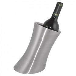 Contemporary Angled Wine Bottle Cooler