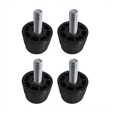 Nisbets Essentials Adjustable Rubber Feet (4 Pack)