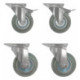 Buffalo 700 Series Complete Castors (Set of 4)