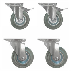 Buffalo 700 Series Complete Castors (Set of 4)
