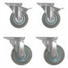 Buffalo 700 Series Complete Castors (Set of 4)