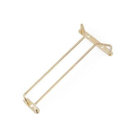 Beaumont Brass Wine Glass Rack 255mm