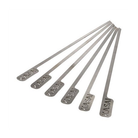 Kasai Konro Stainless Steel Skewers (6 Pack)