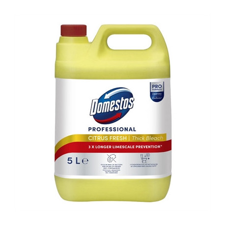Domestos Professional Citrus Bleach Concentrate 5Ltr