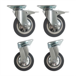 Buffalo Standard & Braked Castors (Pack of 4)
