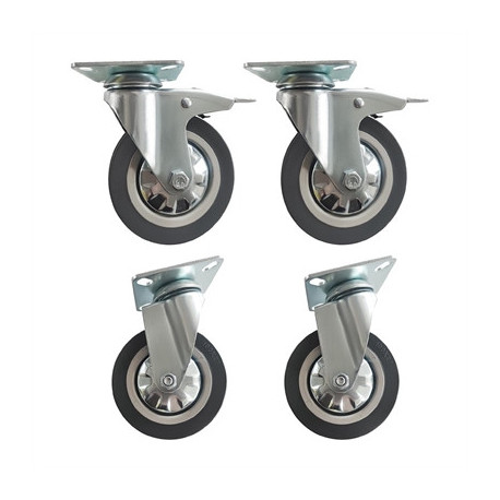 Buffalo Standard & Braked Castors (Pack of 4)