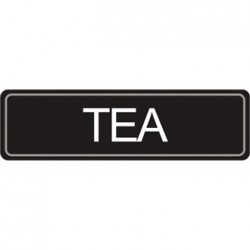 Airpot Tea label