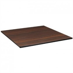 Compact Exterior Square Table Top Macassar 680mm