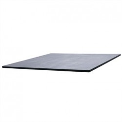 Compact Exterior 600mm Square 13mm thick Table Top (Concrete Dark)